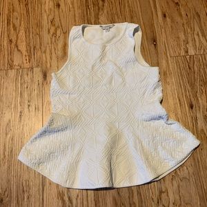 Guess scuba geometric peplum tank